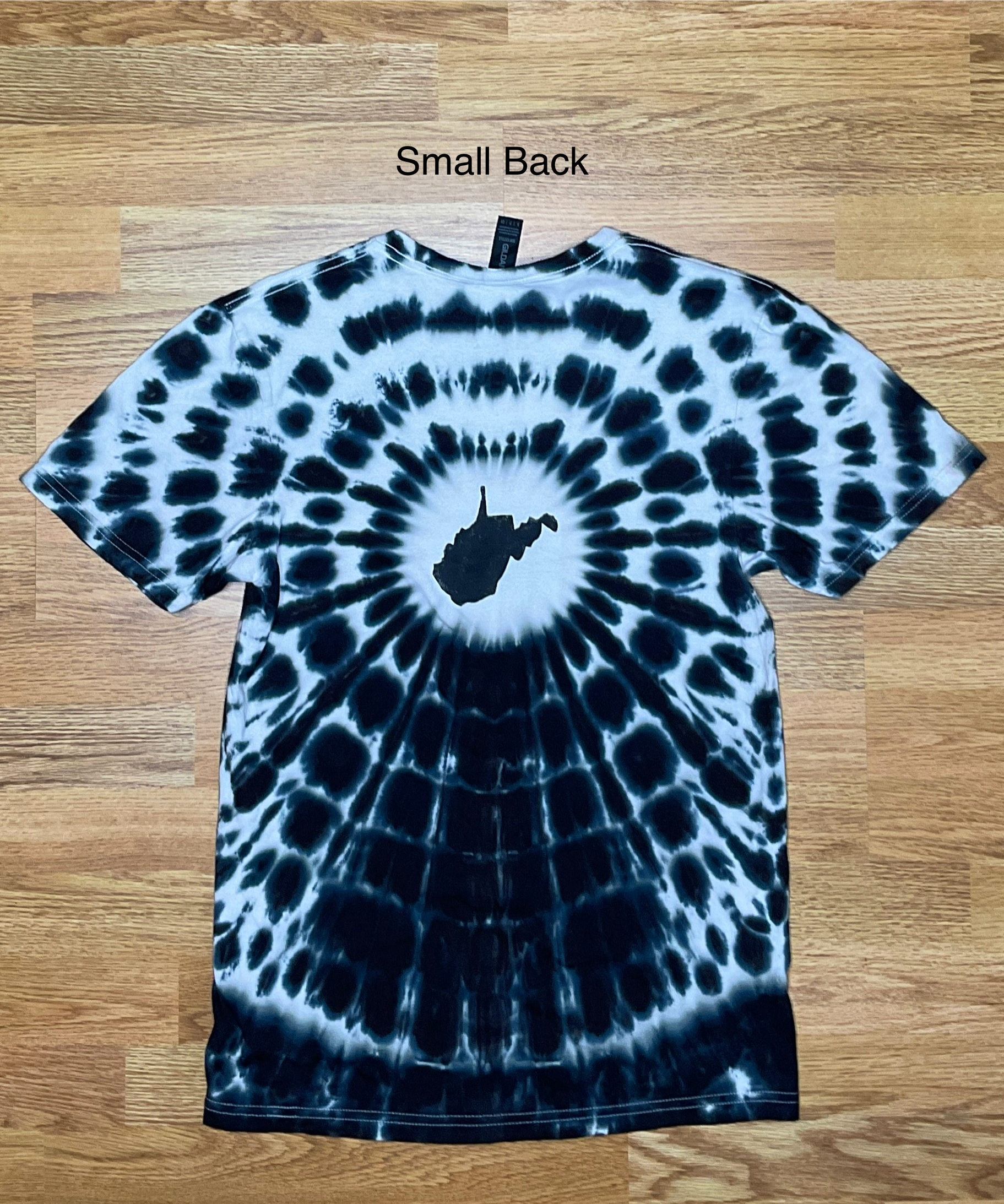 Small Unisex Black West Virginia State