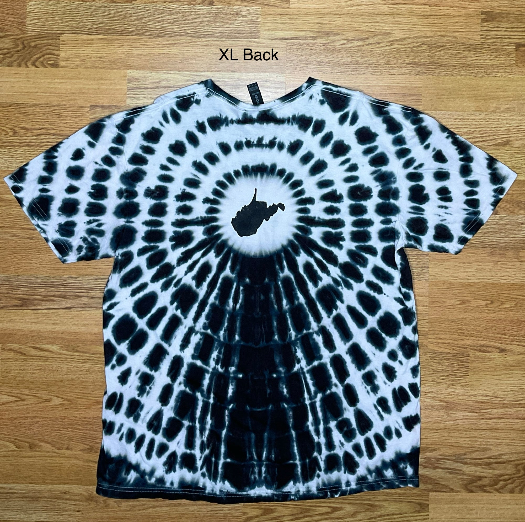 XL Unisex Black West Virginia State