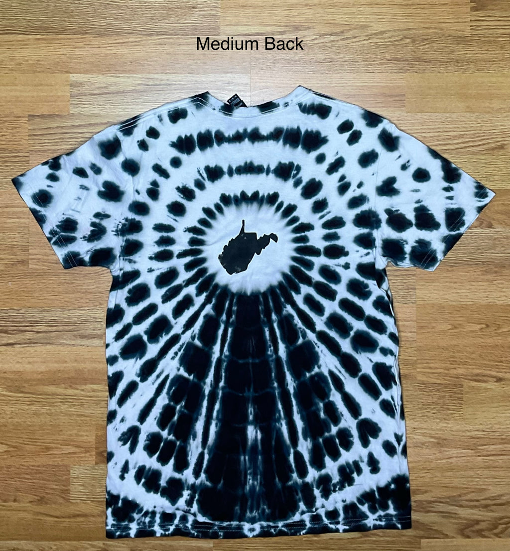 Medium Unisex Black West Virginia State