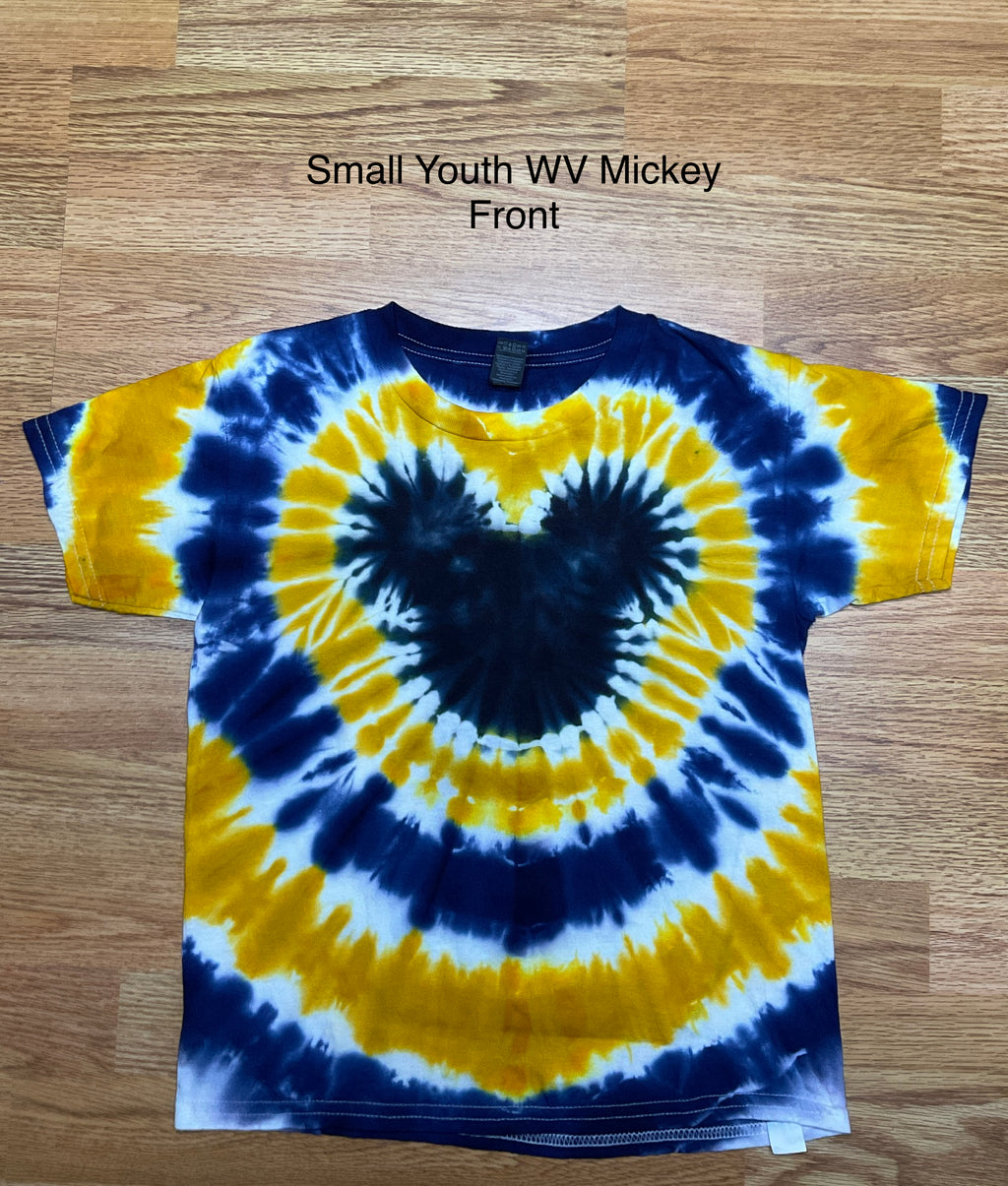 Small Youth Blue and Gold Mickey