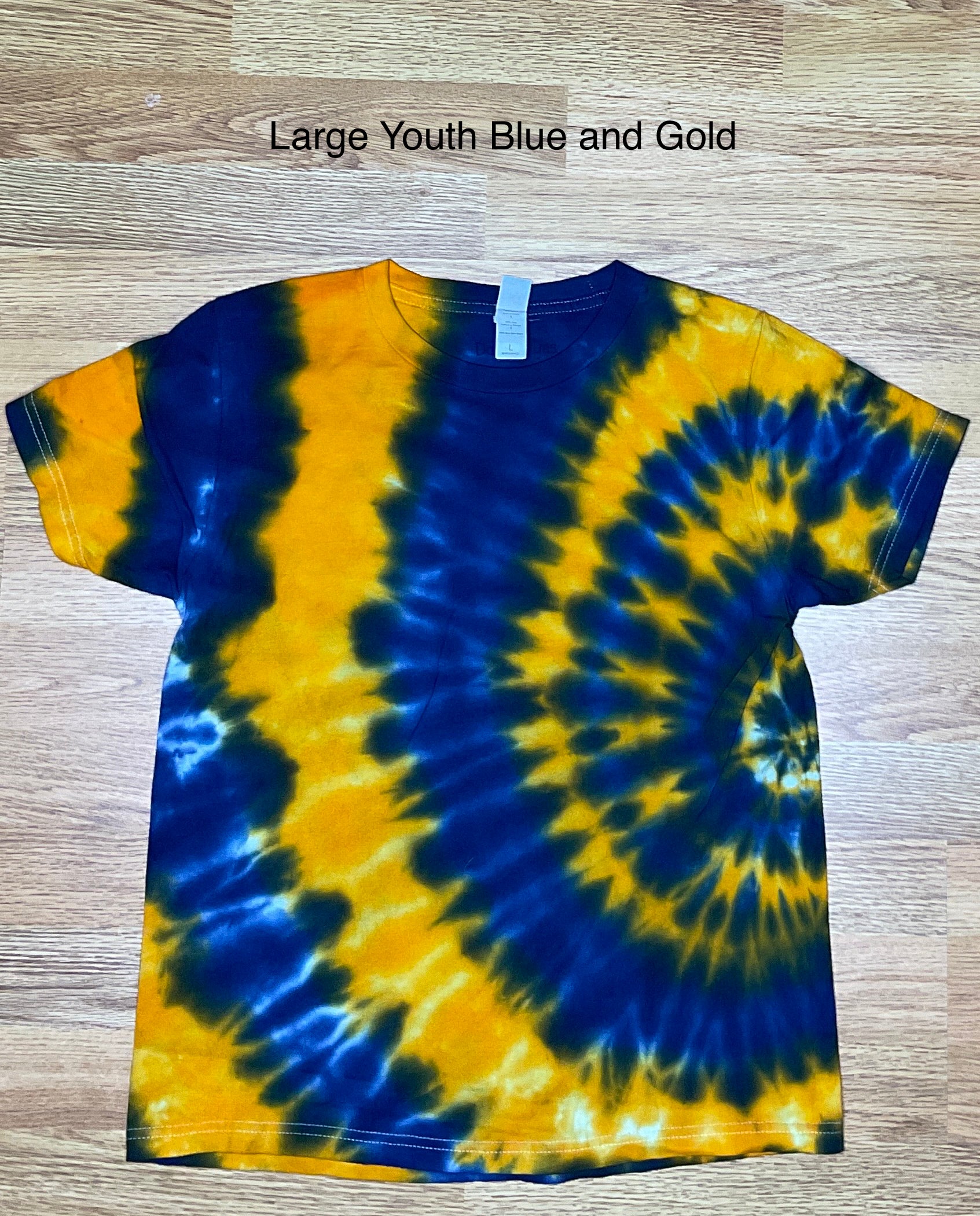 Large Youth Blue and Gold