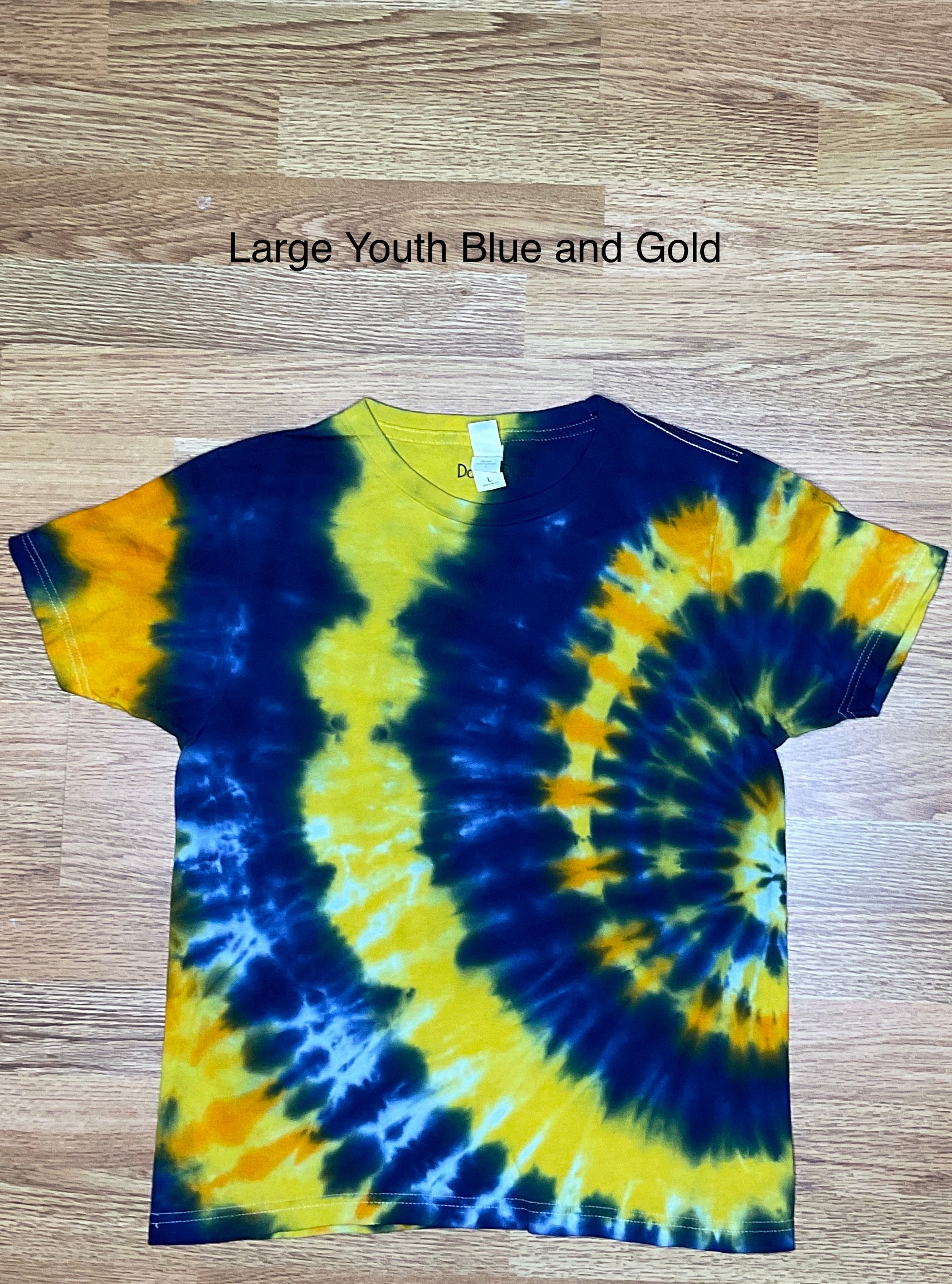 Large Youth Blue and Gold