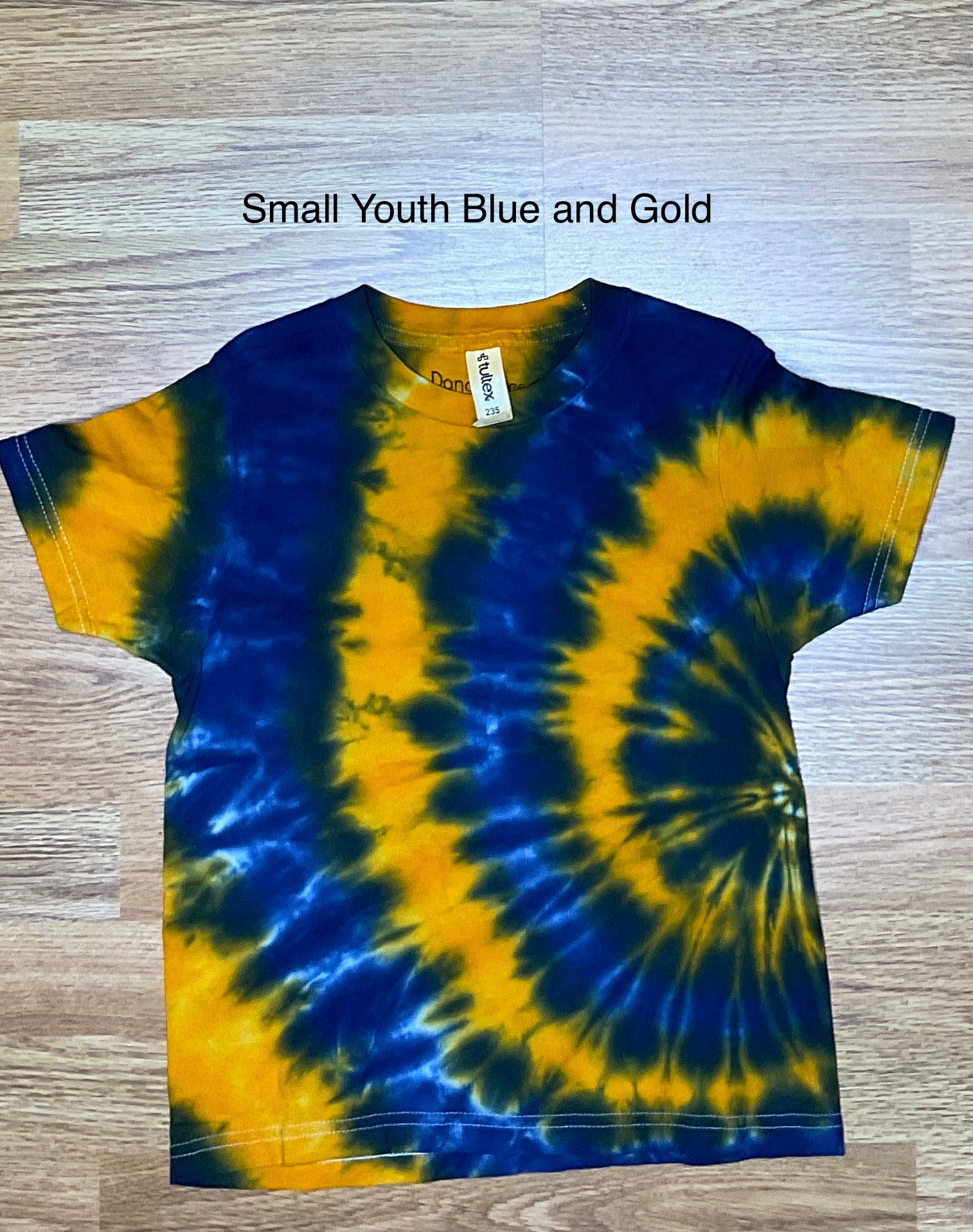 Small Youth Blue and Gold