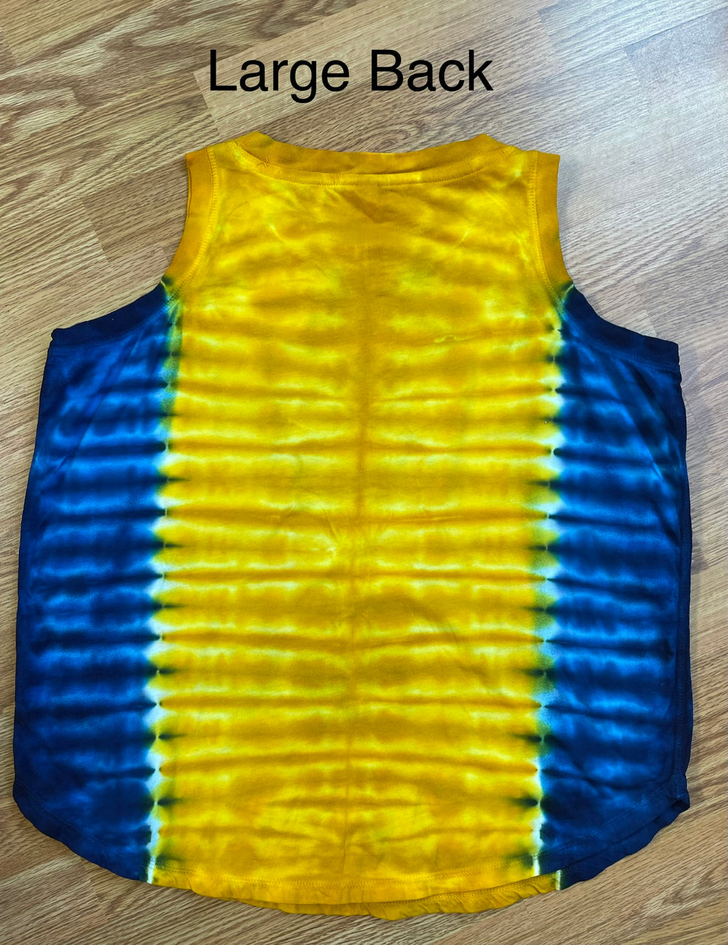 Large Blue and Gold WV Ladies Loose Fit Tank