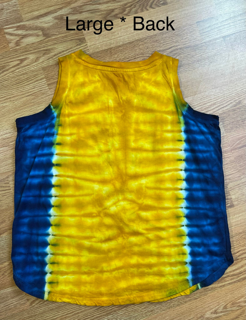 Large Blue and Gold WV Ladies Loose Fit Tank