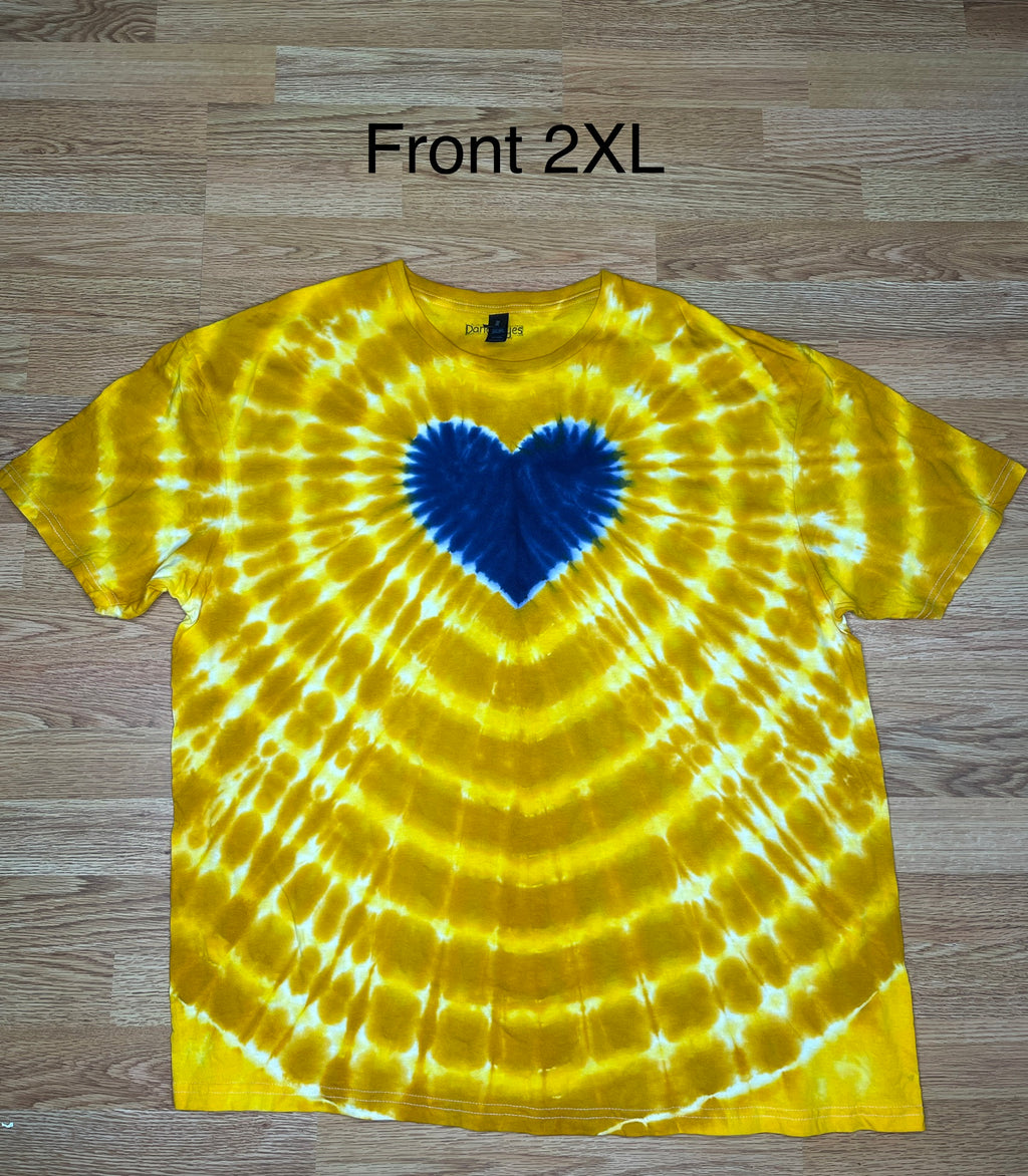 2XL Unisex Mountaineer Heart Tshirt