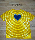 2XL Unisex Mountaineer Heart Tshirt