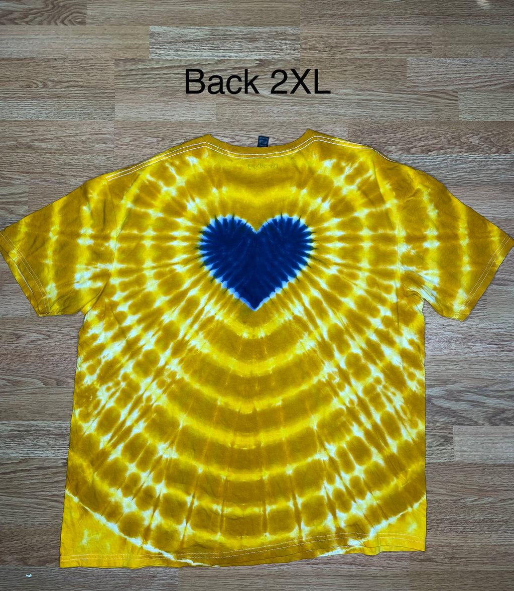 2XL Unisex Mountaineer Heart Tshirt