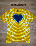 Medium Unisex Mountaineer Heart Tshirt