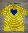 Large Unisex Mountaineer Heart Tshirt